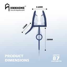 Super Clear Bath Shower Screen Door Seal Strip for 6mm Glass up to 28mm Gap