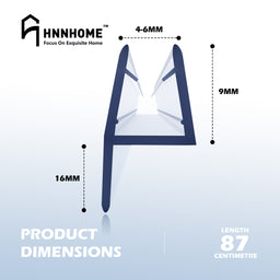 Shower Seal For 4-6mm Glass Up To 16mm Gap