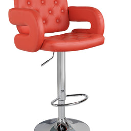 Mercury Padded Faux Leather Bar Stools