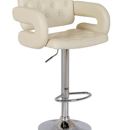 Mercury Padded Faux Leather Bar Stools