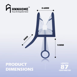 Shower Seal For 4-6mm Glass 5-10mm Gap