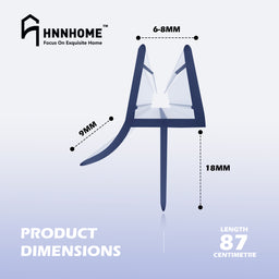 Shower Seal For 6-8mm Glass Up To 20mm Gap