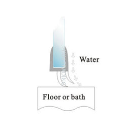 Shower Seal For 6-8mm Glass Up To 20mm Gap