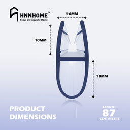 Shower Seal For 4-6 mm Glass Up To 18mm Gap