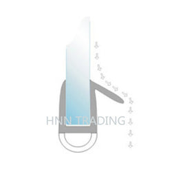 870mm Shower Seal For 4-6mm Glass Up To 8 mm Gap