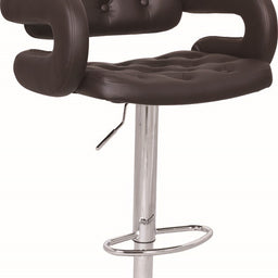 Mercury Padded Faux Leather Bar Stools